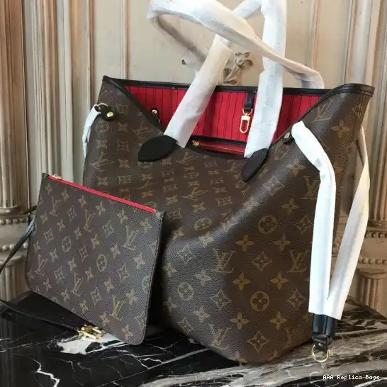 Aaa replica ru Vuitton Louis Bag Neverfull 0521